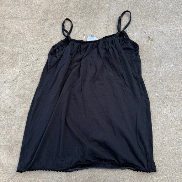 Patrick Robinson for Target Black Lace Tank Top - Size L - Picture 4 of 4